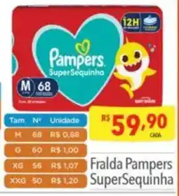 Supermercados Condor Fralda Pampers SuperSecinha oferta