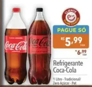 Supermercados Condor Refrigerante coca-cola oferta