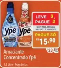 Supermercados Condor Amaciantes concentrado ypê oferta