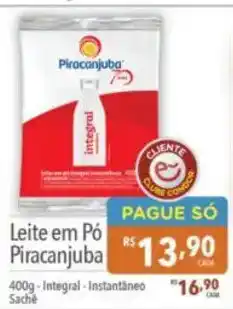Supermercados Condor Leite em Pó Piracanjuba oferta
