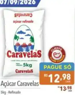 Supermercados Condor Açúcar caravelas oferta
