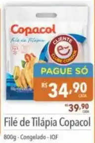 Supermercados Condor Filé de Tilápia Copacol oferta