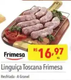 Supermercados Condor Linguiça Toscana Frimesa oferta