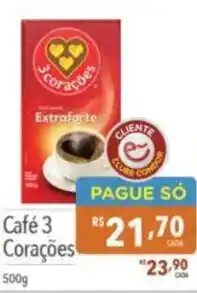 Supermercados Condor Café 3 Corações oferta
