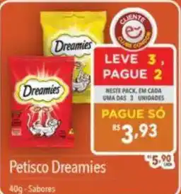 Supermercados Condor Petisco dreamies oferta