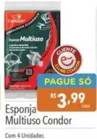 Supermercados Condor Esponja multiuso condor oferta