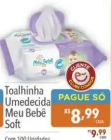 Supermercados Condor Toalhinha Umedecida Meu Bebê Soft oferta
