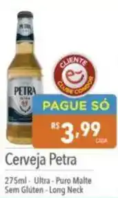 Supermercados Condor Cerveja Petra oferta