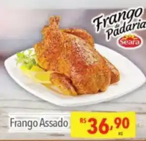 Supermercados Condor Frango assado oferta
