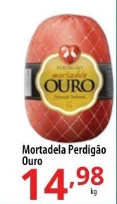 Akki Atacadista Mortadela Perdigao Ouro 1kg oferta