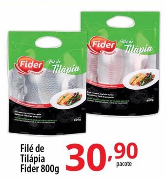 Akki Atacadista File de Tilapia Fider 800g oferta
