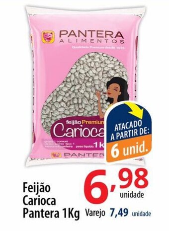 Akki Atacadista Feijao Carioca Pantera 1kg oferta