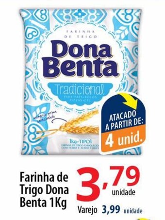 Farinha de trigo Dona Benta 1kg