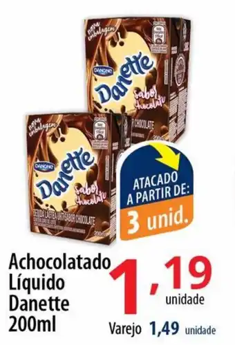 Akki Atacadista Achocolatado Liquido Danette 200ml oferta