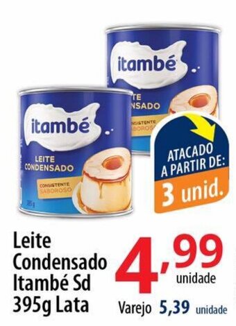 Akki Atacadista Leite Condensado Itambe Sd 395g lata oferta