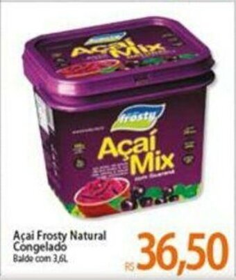Atacadão Acai Frooty Natural Congelado 3.6L oferta