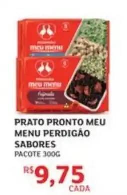 Assaí Atacadista Prato pronto meu menu perdigão sabores pacote oferta