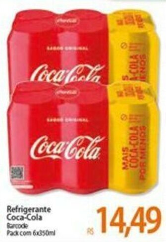 Atacadão Refrigerante Coca Cola oferta