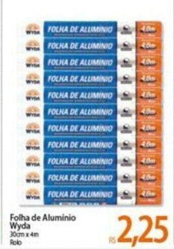 Atacadão Folha de Aluminio Wyda 30cmx4m oferta