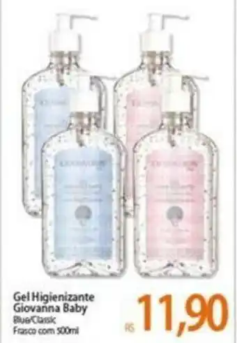 Atacadão Gel Higienizante Giovanna Baby 500ml oferta