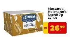 Tonin Superatacado Hellmann's - mostarda sachê 7g c/168 oferta