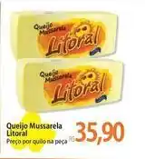 Atacadão Litoral - queijo mussarela oferta