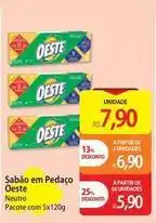 Atacadão Oeste - sabão em pedaço oferta