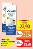 Atacadão Amélia - creme de chantilly oferta