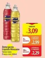 Atacadão Minuano - detergente líquido oferta