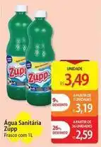 Atacadão Zupp - água sanitária oferta