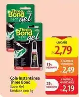Atacadão Super - cola instantanea three bond oferta