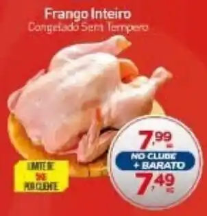 Rede Bom Lugar Frango Inteiro Congelado Sem Tempero oferta