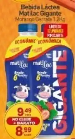 Rede Bom Lugar Bebida Láctea Matilac Gigante oferta