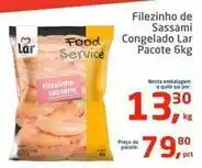 Tenda Atacado Lar - filezinho de sassami congelado oferta