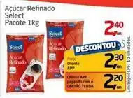 Tenda Atacado Select - açúcar refinado oferta