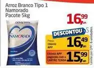 Tenda Atacado Namorado - arroz branco tipo 1 oferta