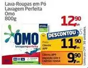Tenda Atacado Omo - lava-roupas em pó lavagem perfeita oferta