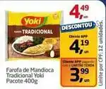 Tenda Atacado Yoki - farofa de mandioca tradicional oferta