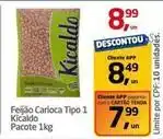 Tenda Atacado Kicaldo - feijão carioca tipo 1 oferta