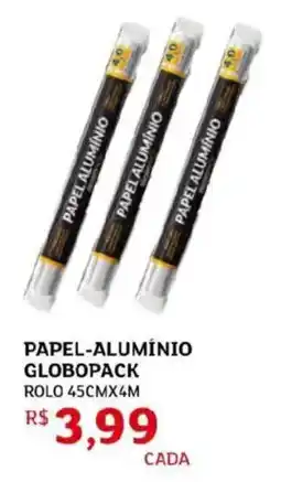Assaí Atacadista Papel-alumínio globopack oferta