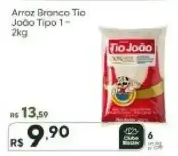 Master Supermercados Arroz Branco Tio João Tipo 1 oferta