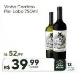 Master Supermercados Vinho Cordero Piel Lobo oferta