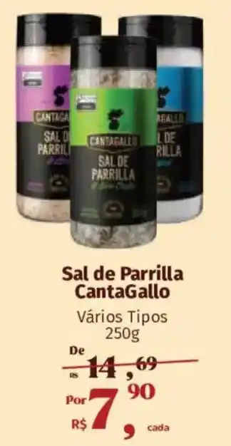 Sal de Parrilla CantaGallo Vários Tipos