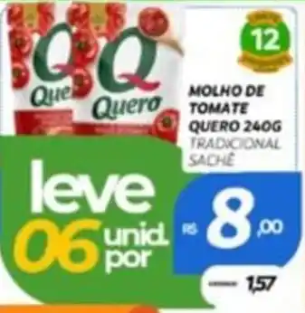 Molho de tomate quero