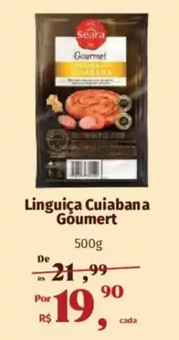 Supermercados Mateus Linguiça Cuiabana Gourmet oferta