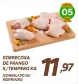 Chimar Supermercados Sobrecoxa de frango oferta
