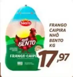 Chimar Supermercados Frango caipira nhô bento oferta