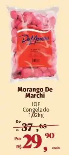 Supermercados Mateus Morango De Marchi oferta