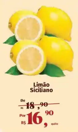 Supermercados Mateus Limão Siciliano oferta