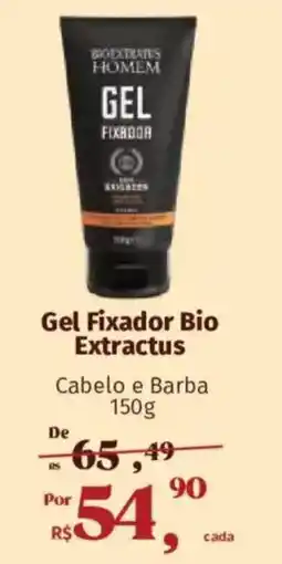 Supermercados Mateus Gel fixador bio extractus oferta